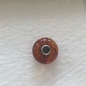 Authentic Trollbeads Amber Charm